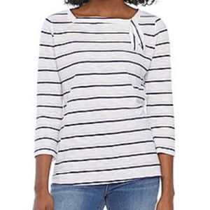 NEW NWT St. John’s Bay 3/4 sleeve shirt Large